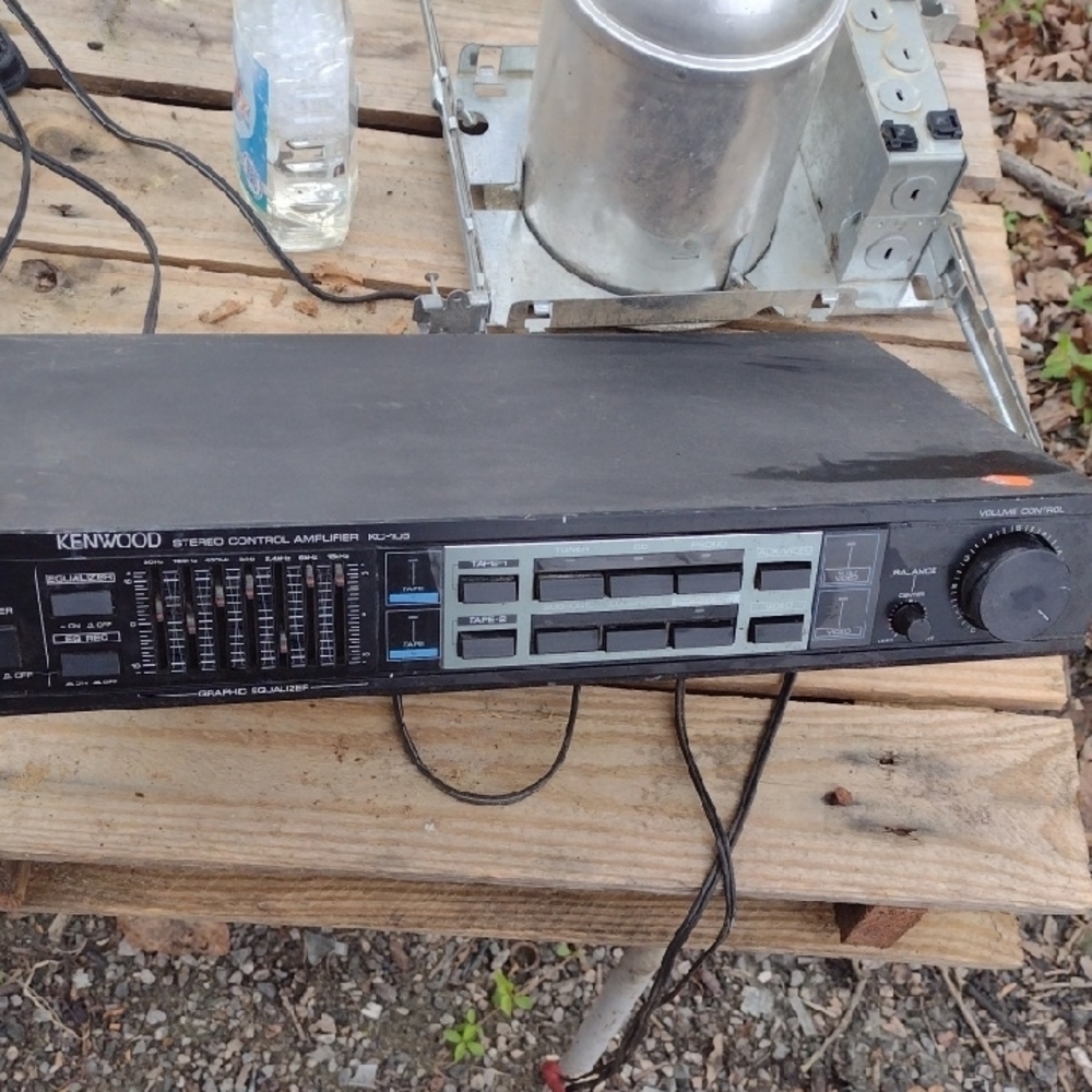 Kenwood Graphic Equalizer Amplifier